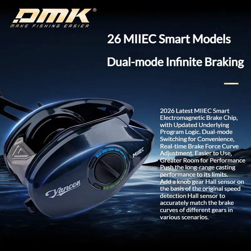 รอกเบทคาสติ้ง Dmk Miiec Smart  - Trolling Reel บทวิจารณ์และราคา