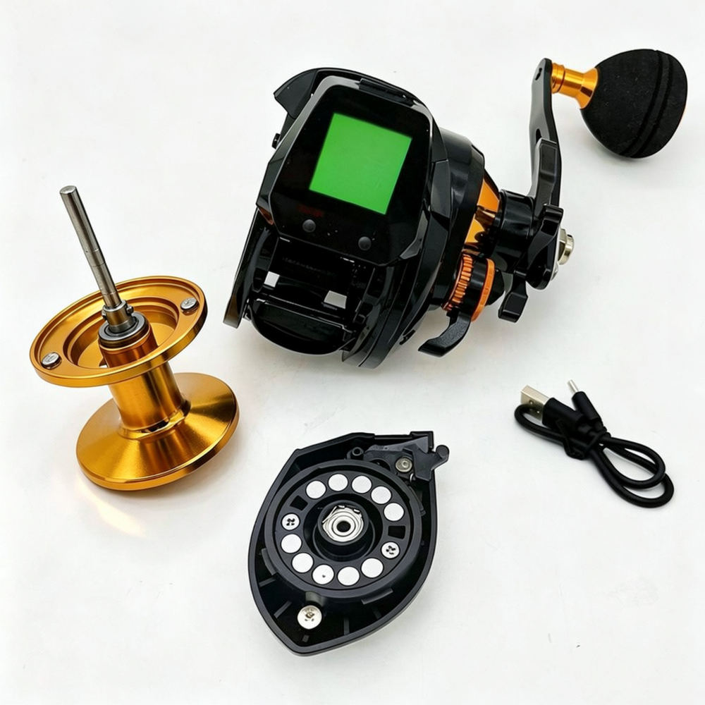 รอกตกปลาอิเล็กทรอนิกส์แบบเบทคา - Trolling Reel บทวิจารณ์และราคา